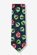 Holiday Ornaments Navy Blue Tie Photo (0)
