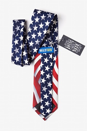 patriotic silk ties