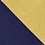 Navy Blue Microfiber Navy & Gold Stripe Extra Long Tie