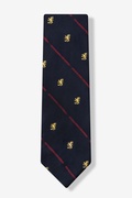 Non Illegitimi Carborundum Navy Blue Tie Photo (1)