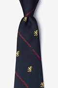 Non Illegitimi Carborundum Navy Blue Tie Photo (0)