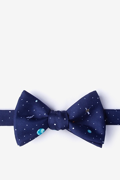 Navy Blue Outer Space Bow Tie | Space Bow Tie | Ties.com