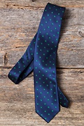 Shamrocks Navy Blue Extra Long Tie Photo (2)