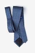 Small Anchors Navy Blue Extra Long Tie Photo (1)