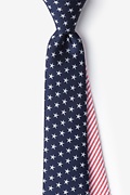 Navy Blue Microfiber Stars & Stripes