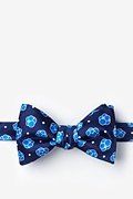 Stem Cells Navy Blue Self-Tie Bow Tie Photo (0)