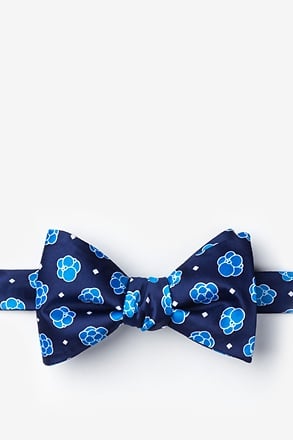 _Stem Cells Navy Blue Self-Tie Bow Tie_