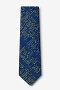 Transistor Radio Schematics Navy Blue Extra Long Tie Photo (1)