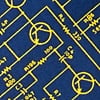 Navy Blue Microfiber Transistor Radio Schematics Skinny Tie