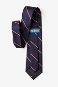 Understated Patriot Navy Blue Extra Long Tie Photo (1)