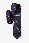 Understated Patriot Navy Blue Tie Photo (1)