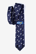 Velociraptor Navy Blue Tie Photo (1)