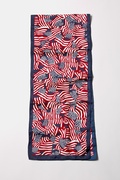 Navy Blue 4th of July Scarf Photo (4)