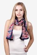 Navy Blue 4th of July Scarf Photo (0)