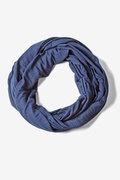 Boston Navy Blue Infinity Scarf Photo (0)