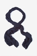 Men's Navy Blue Dakota Solid Scarf Photo (0)