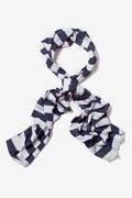 Mens Caravan Stripe Navy Blue Scarf Photo (0)