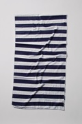 Mens Caravan Stripe Navy Blue Scarf Photo (1)