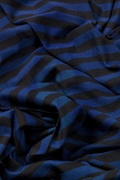 Mens Traveling Stripe Navy Blue Scarf Photo (2)