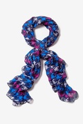 Navy Blue Veronica Scarf Photo (2)