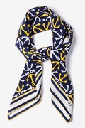 Anchor Accoutrement Navy Blue Square Scarf Photo (1)