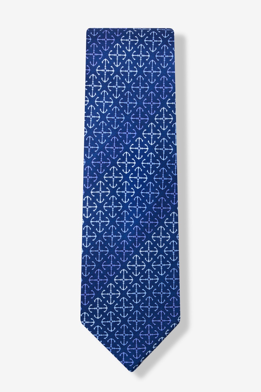 Anchors Aweigh Navy Blue Tie Photo (1)
