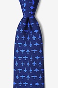 Aviation Navy Blue Tie Photo (0)