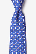 Bad Hare Day Navy Blue Tie Photo (0)