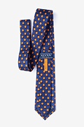 Ball is Life Navy Blue Extra Long Tie Photo (1)