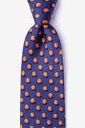 Ball is Life Navy Blue Tie Photo (0)