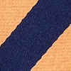 Navy Blue Silk Bandon Skinny Tie