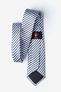 Bear Island Navy Blue Extra Long Tie Photo (1)