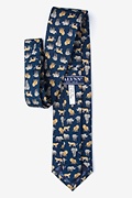 Big Five Game of Africa Navy Blue Tie Photo (1)