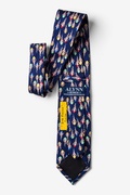 Bike Racing Navy Blue Tie Photo (2)