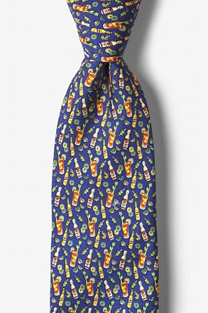 Bloody Merry Navy Blue Tie