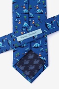 Blue Classic Jurassic Navy Blue Tie Photo (2)