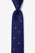 Boulder Navy Blue Skinny Tie Photo (0)