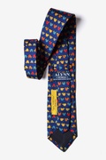 Box Turtles Navy Blue Tie Photo (1)