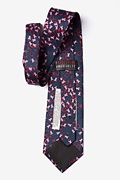 Breast Cancer Navy Blue Tie