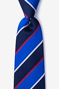 Bride Navy Blue Tie Photo (0)