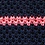 Navy Blue Silk Briton Stripe Knit Tie