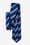 Bronsa Navy Blue Extra Long Tie Photo (1)