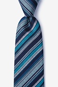 Carn Navy Blue Extra Long Tie Photo (0)