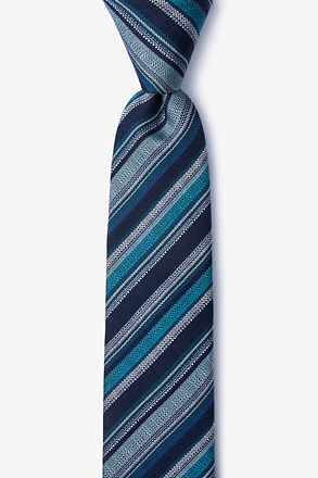 Carn Navy Blue Skinny Tie