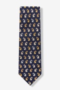 Catfish Navy Blue Tie Photo (1)