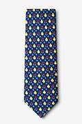 Chick Magnet Navy Blue Tie Photo (1)