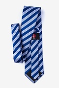 Clare Navy Blue Extra Long Tie Photo (1)