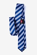 Clare Navy Blue Skinny Tie Photo (1)