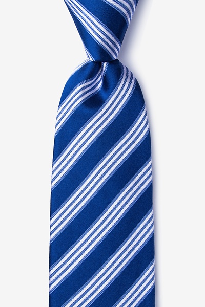 Navy Blue Silk Clare Tie | Ties.com