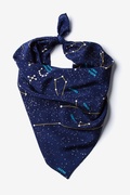 Connect the Dots Navy Blue Neckerchief Photo (1)